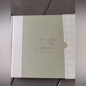 Hallmark First Year Baby Book in Soft Green